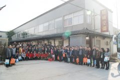 買家團參觀考察、合影！