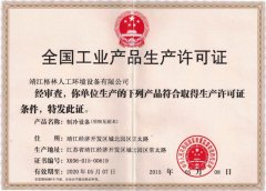 全國工業產品生產許可證